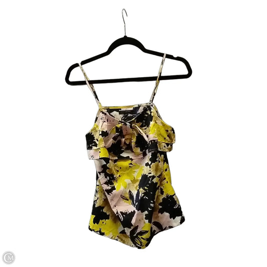 Blouse Sleeveless By Banana Republic In Floral Print, Size: S