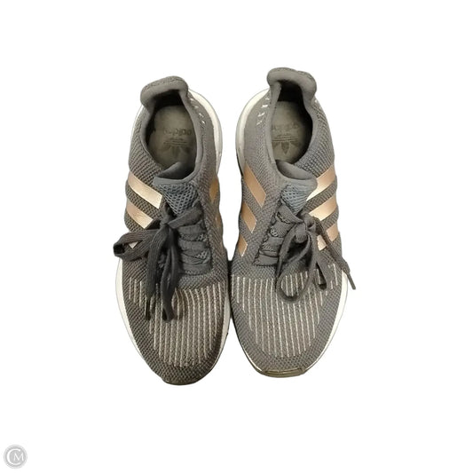 Shoes Athletic By Adidas In Grey, Size: 5.5