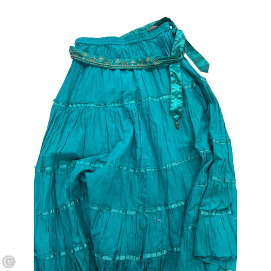 Skirt Midi By White Stag In Teal, Size: M