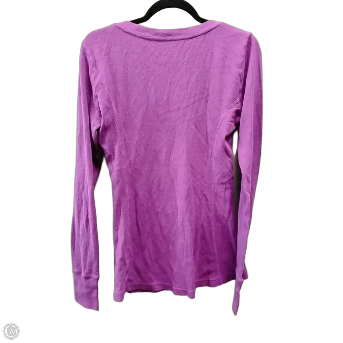 Top Long Sleeve Basic By Nike Apparel In Purple, Size: M