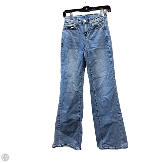 Jeans Flared By Clothes Mentor In Blue Denim, Size: 0
