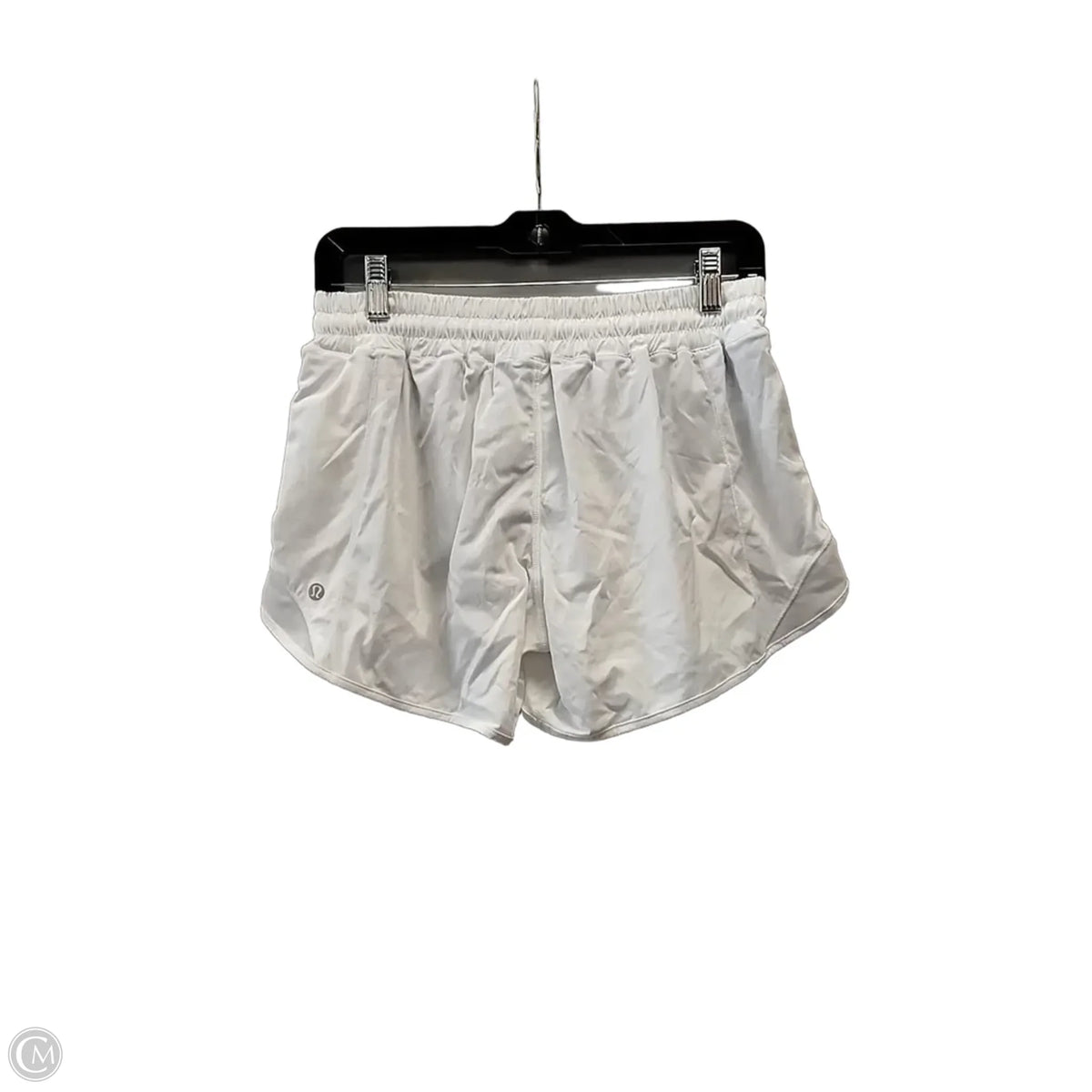Athletic Shorts By Lululemon In White, Size: M