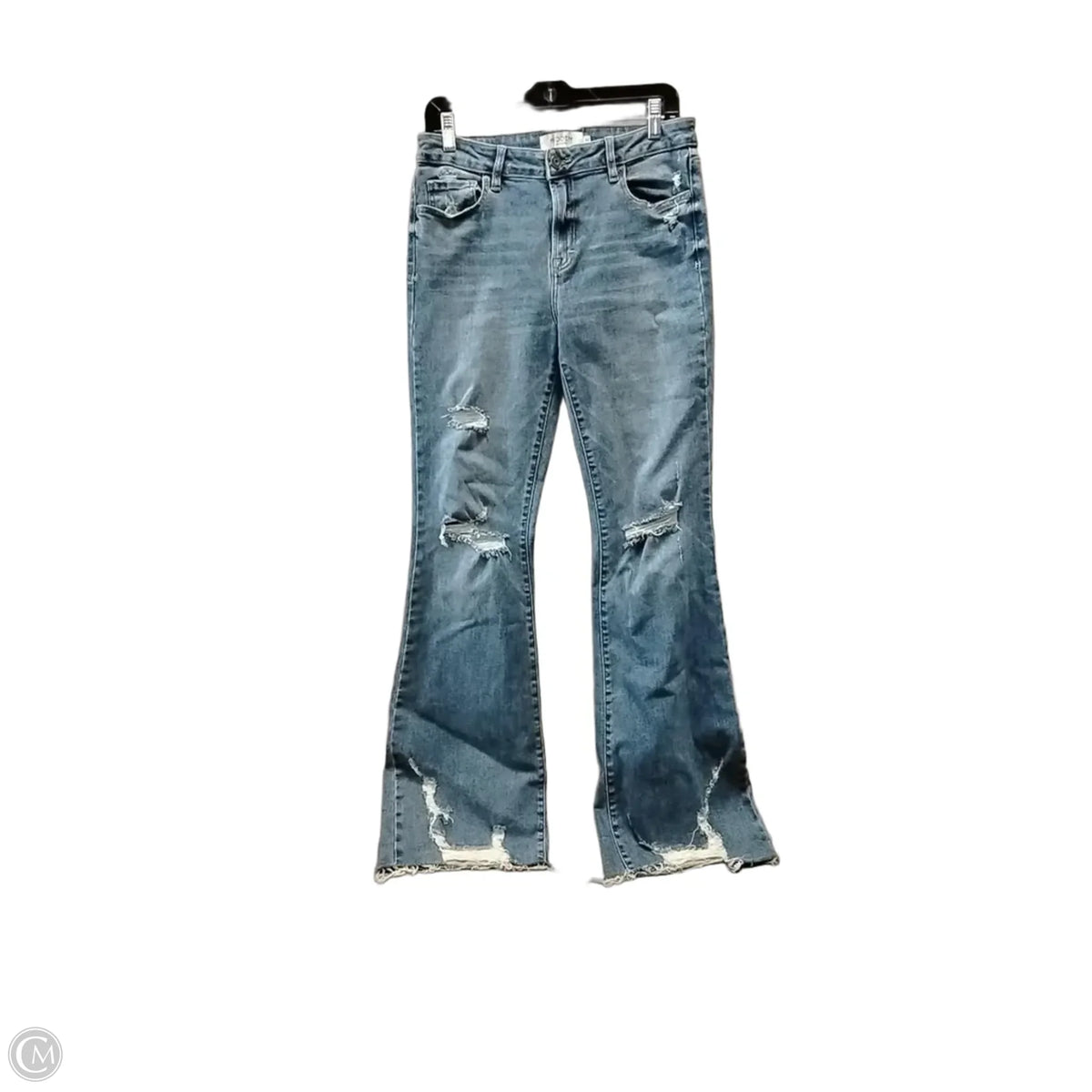 Jeans Flared By Hidden In Blue, Size: 10