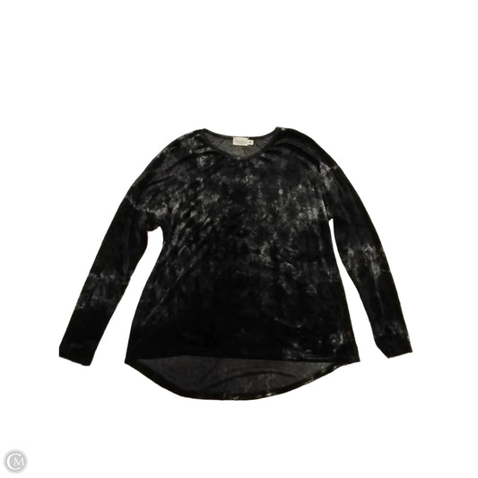 Top Long Sleeve By Clothes Mentor In Black, Size: S