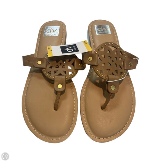 Sandals Flats By Dolce Vita In Brown, Size: 8