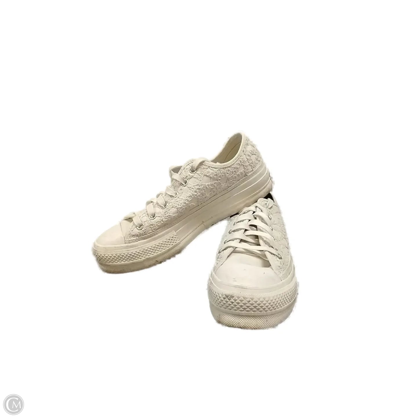 Shoes Athletic By Converse In Beige, Size: 9