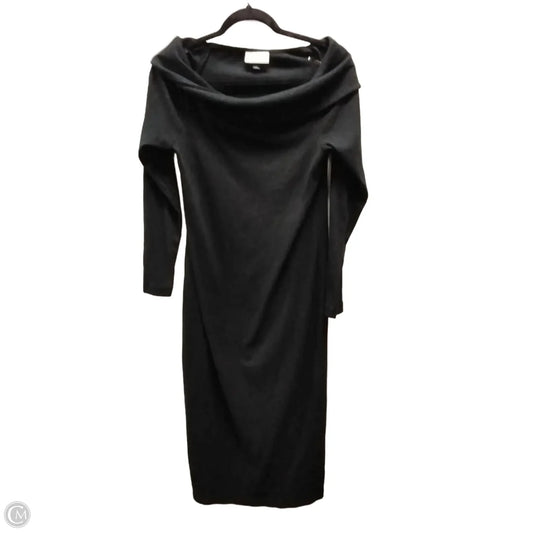 Dress Casual Maxi By Universal Thread In Black, Size: L
