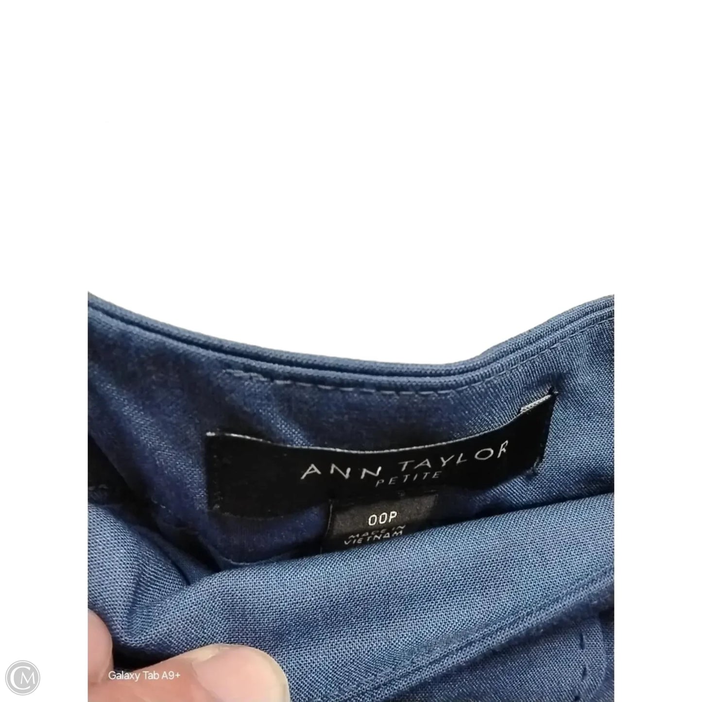 Skirt Midi By Ann Taylor In Blue, Size: 00