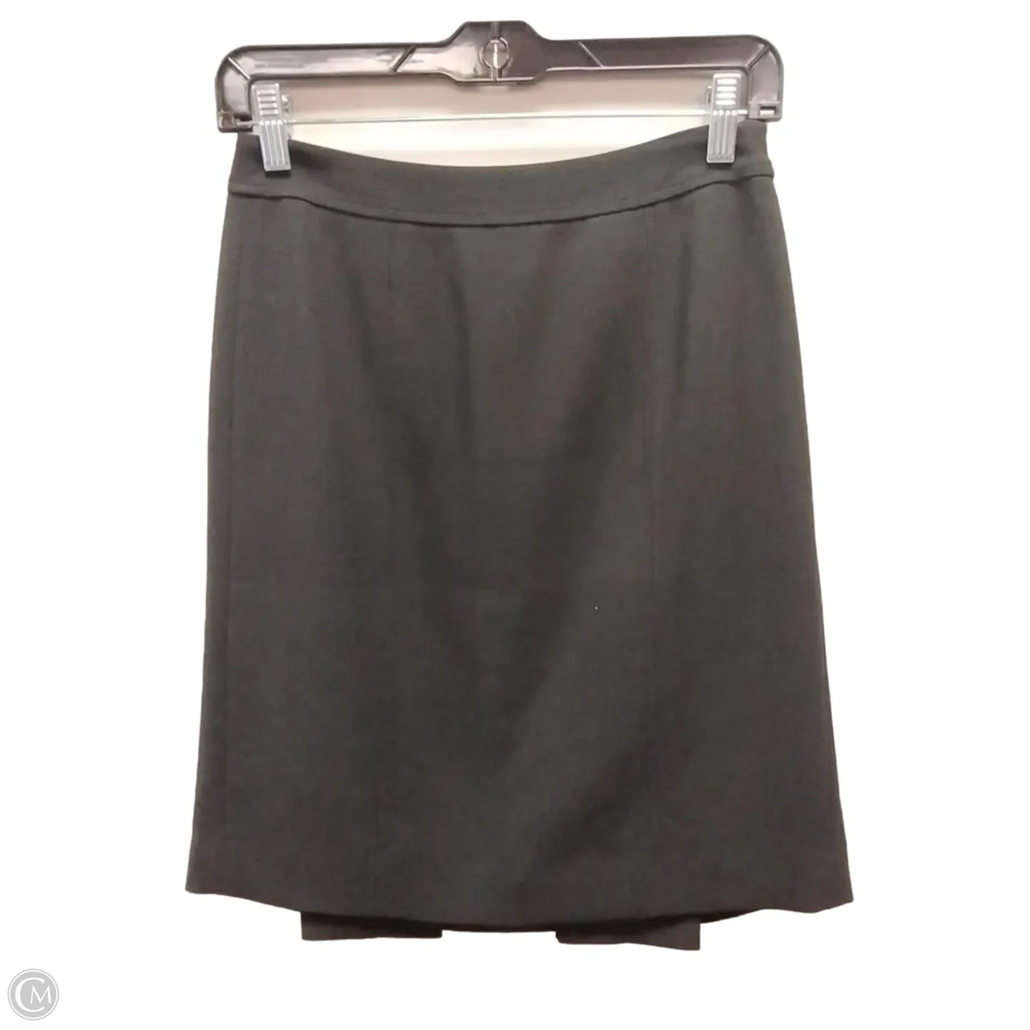 Skirt Midi By Ann Taylor In Black, Size: 0p