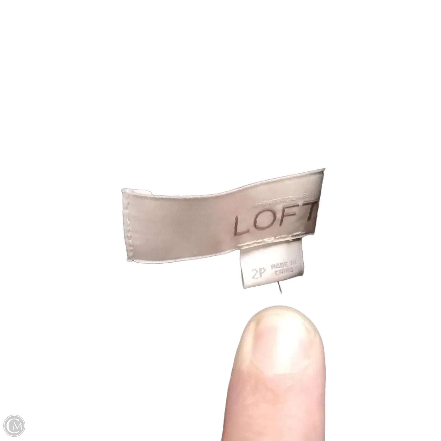 Dress Casual Midi By Loft In Black, Size: 2p