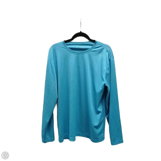 Top Long Sleeve By Clothes Mentor In Blue, Size: L