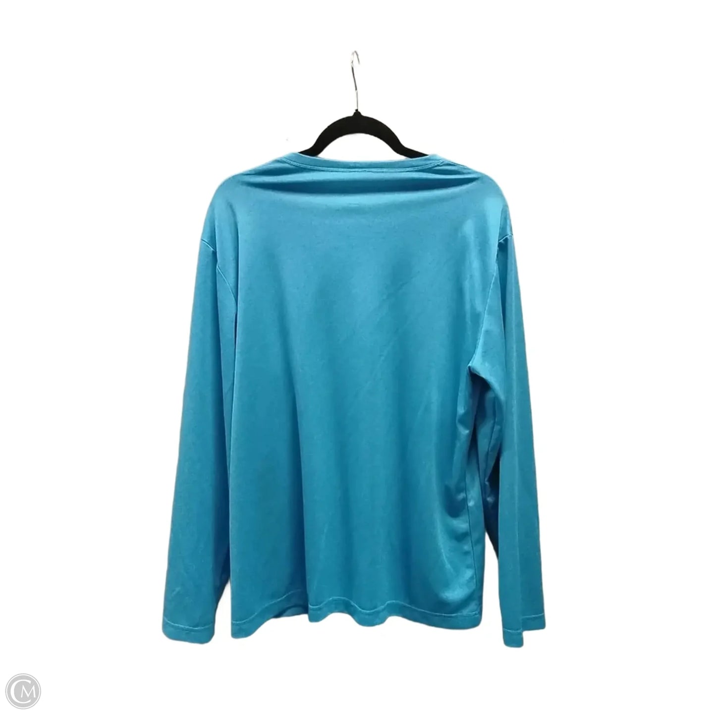 Top Long Sleeve By Clothes Mentor In Blue, Size: L