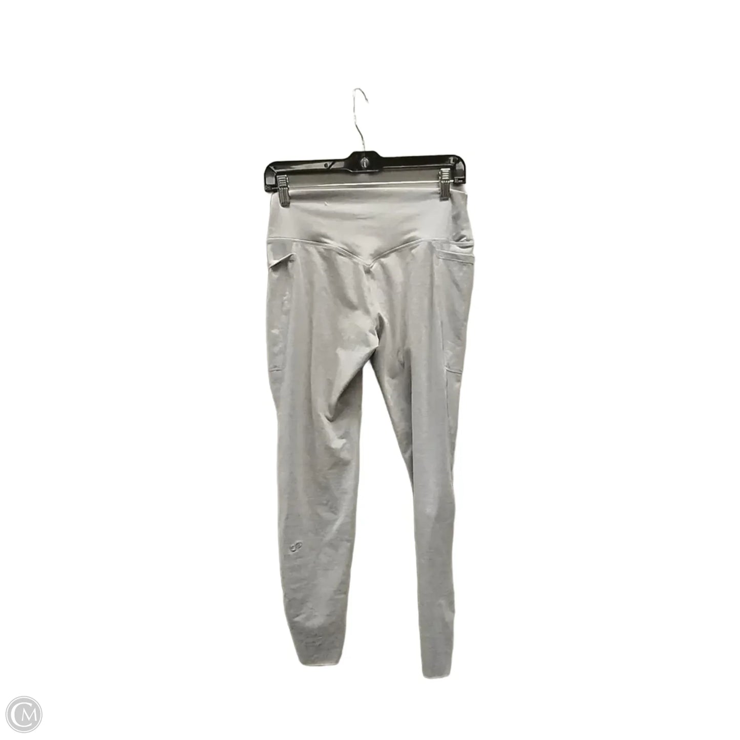 Pants Leggings By Clothes Mentor In Grey, Size: L
