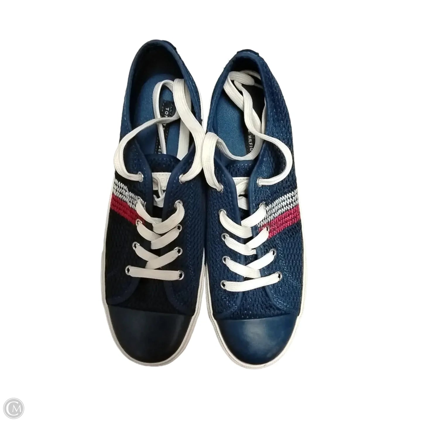 Shoes Athletic By Tommy Hilfiger In Blue, Size: 9.5