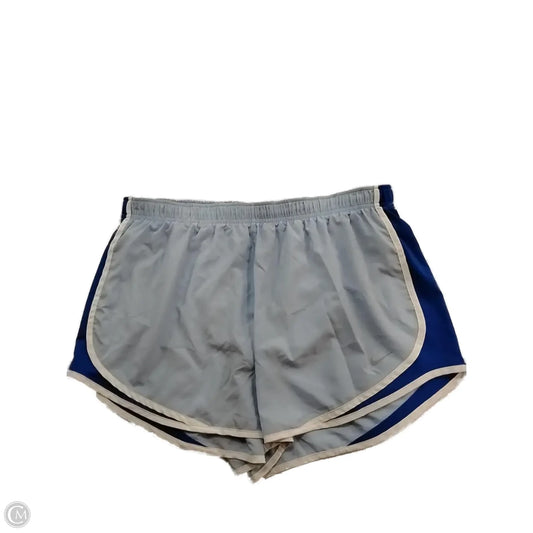 Athletic Shorts By Nike In Blue, Size: 1x