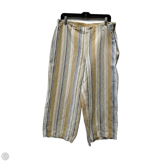 Pants Lounge By J. Jill In Striped Pattern, Size: Lp