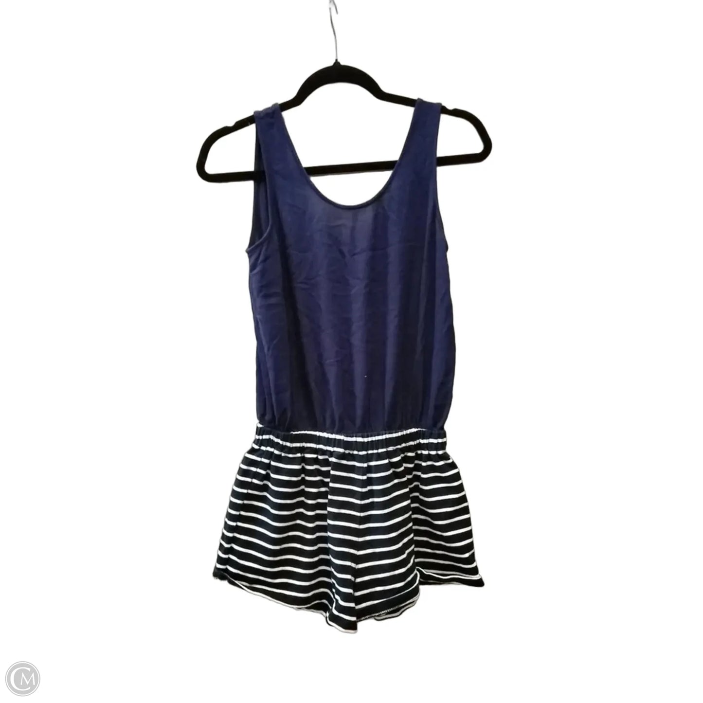 Romper By Umgee In Blue & White, Size: S