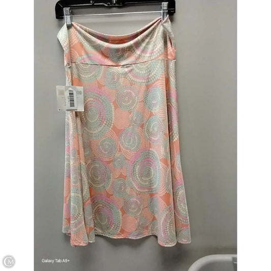 Skirt Maxi By Lularoe In Tie Dye Print, Size: Xl