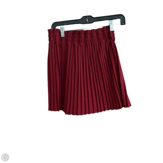 Skirt Midi By Shein In Red, Size: 6