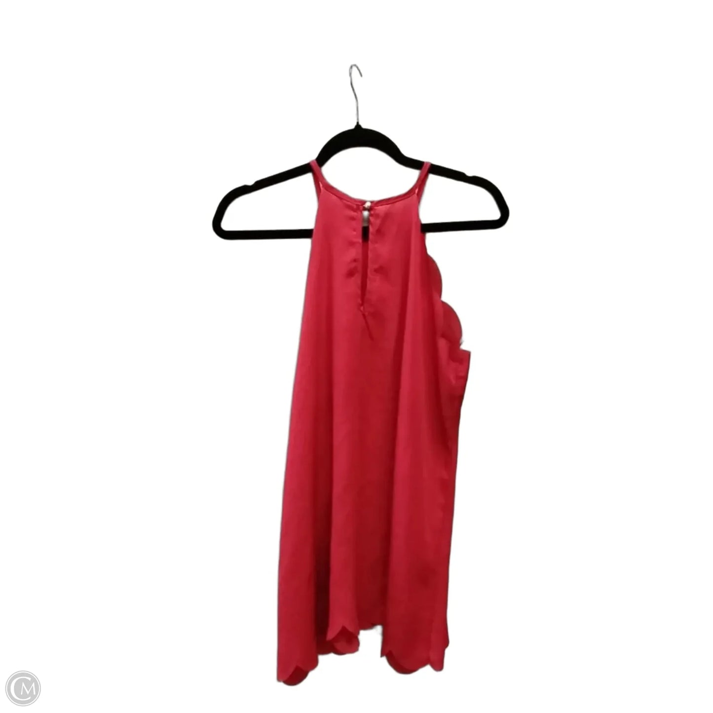 Blouse Sleeveless By Adora In Red, Size: L