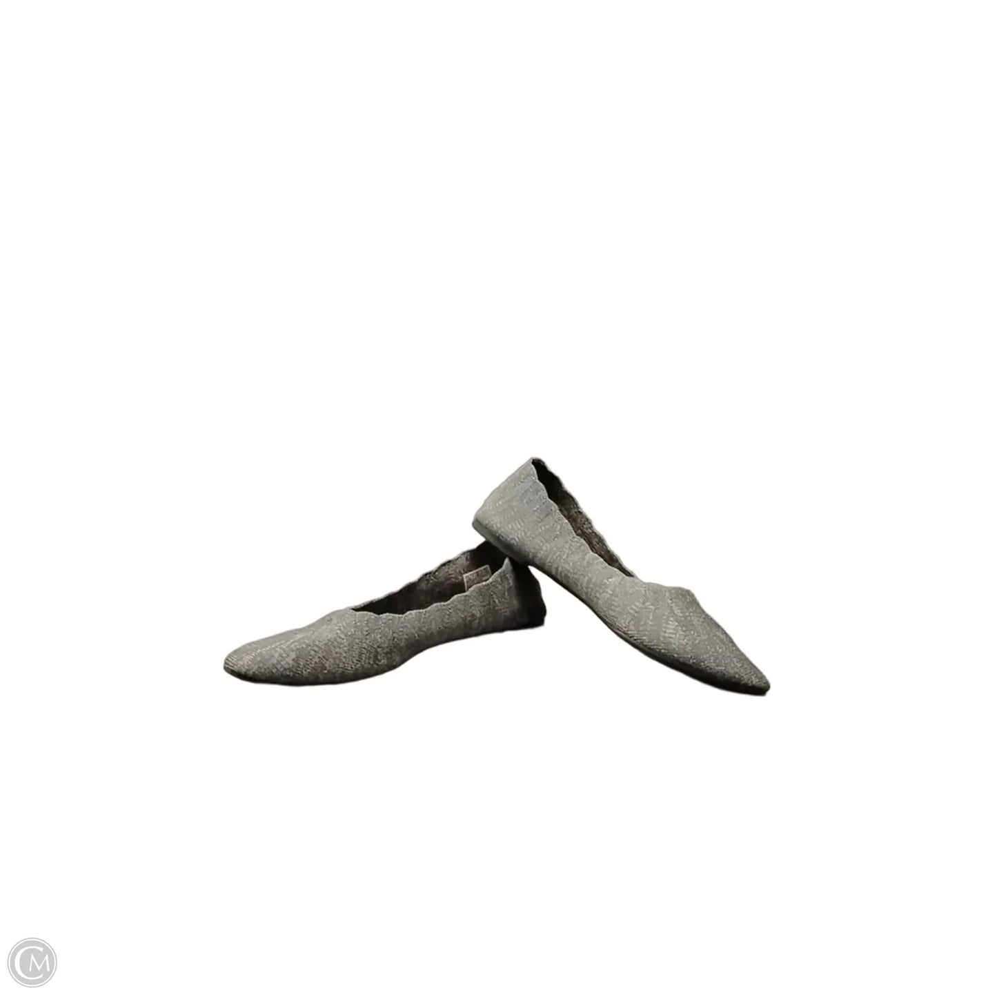 Shoes Flats By Skechers In Grey, Size: 10