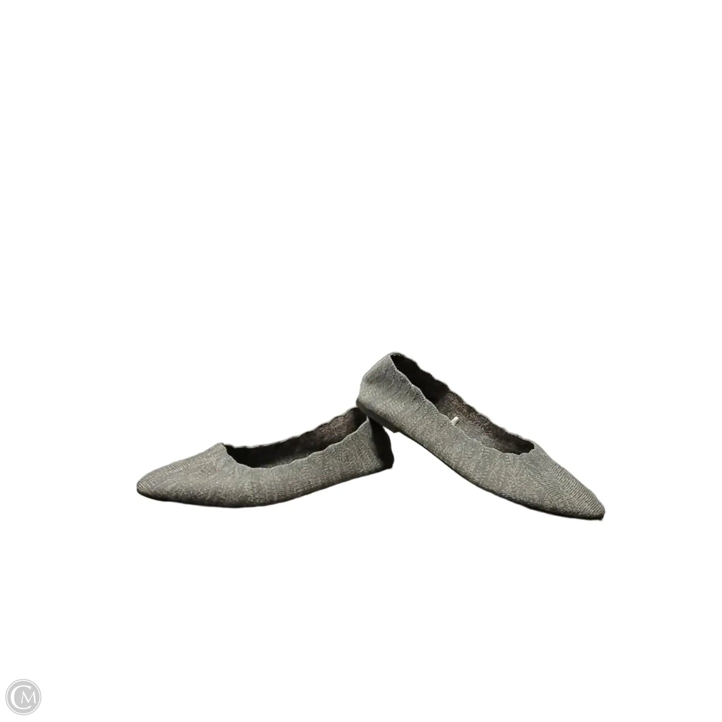 Shoes Flats By Skechers In Grey, Size: 10