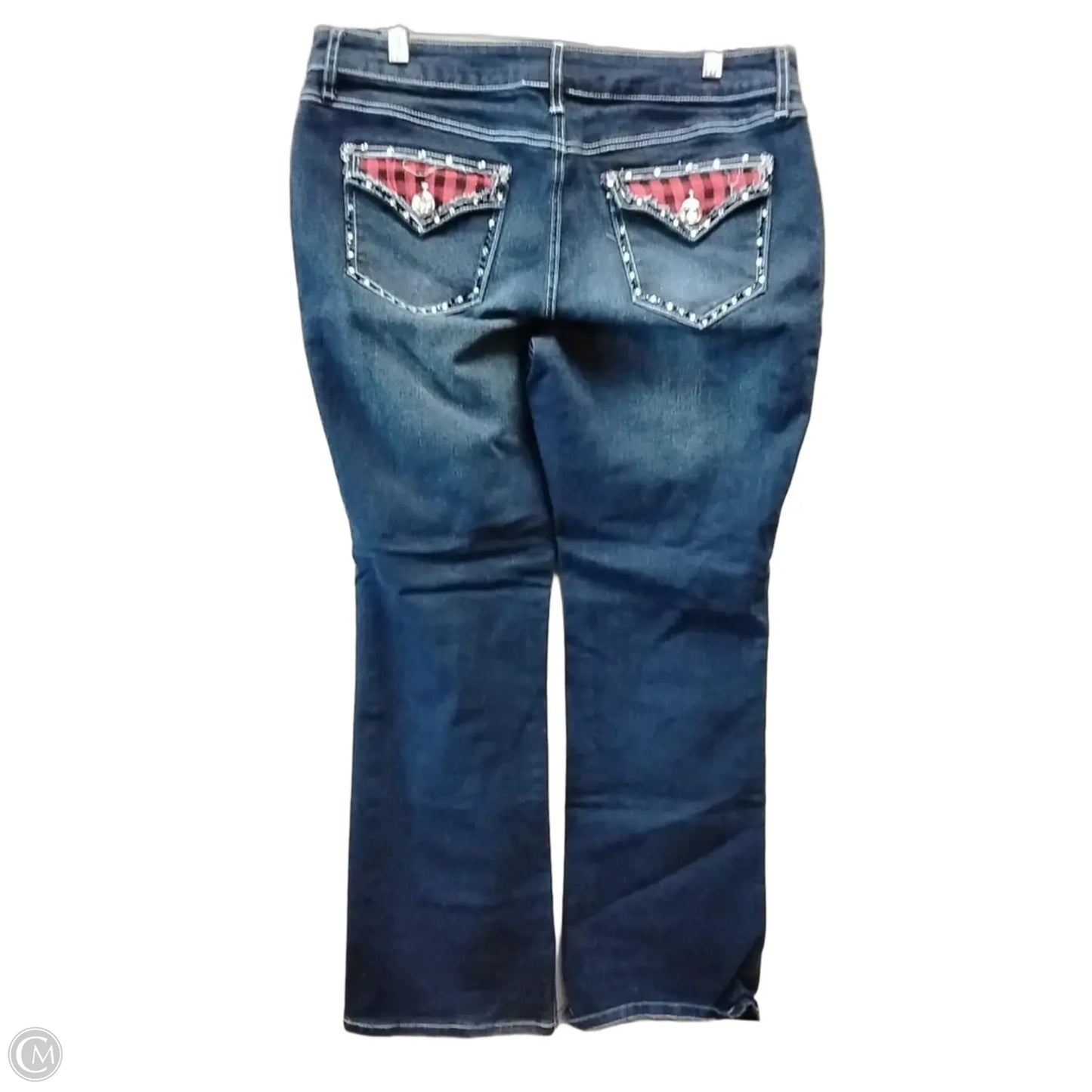 Jeans Straight By C Est. 1946 In Blue Denim, Size: 10p