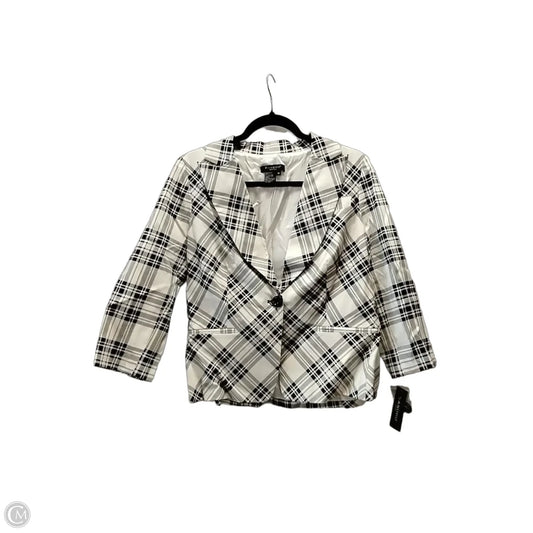 Blazer Designer By Sandro In Striped Pattern, Size: M