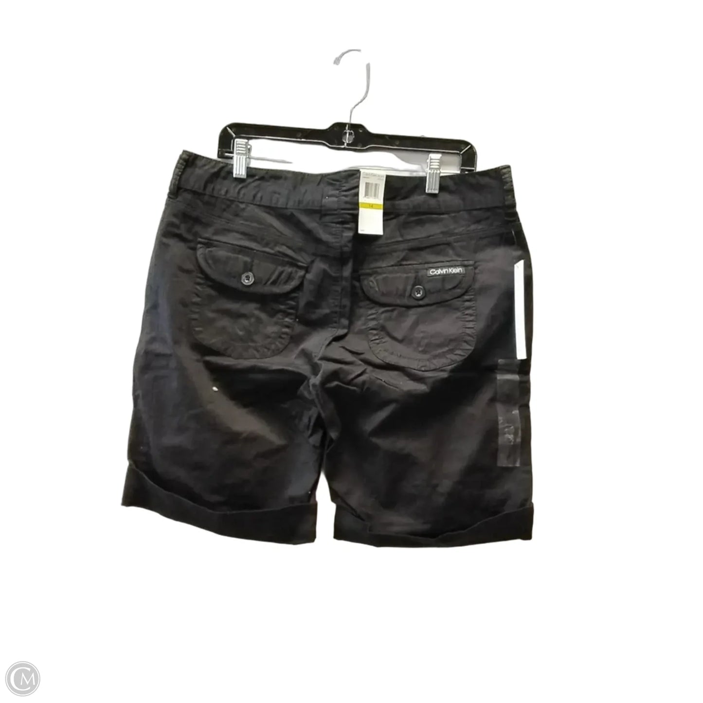 Shorts By Calvin Klein In Black, Size: 14