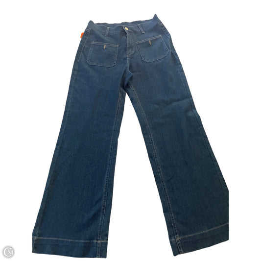 Jeans Flared By Clothes Mentor In Blue Denim, Size: Xs