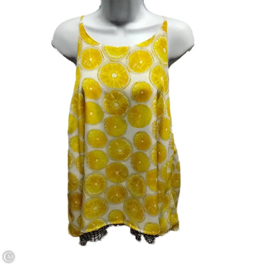 Tank Top By Porridge In Yellow, Size: Xl