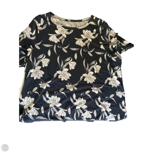 Top Short Sleeve By Lane Bryant In Floral Print, Size: 18