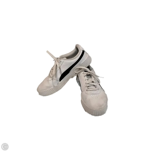 Shoes Athletic By Puma In Black & White, Size: 9