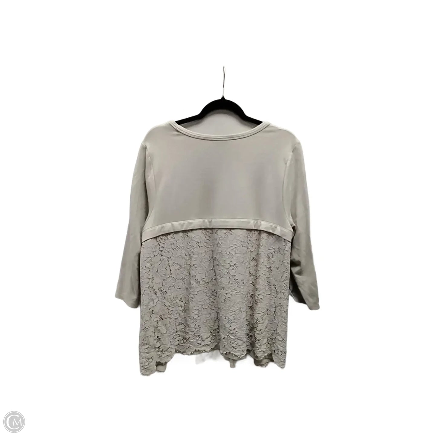Top Long Sleeve By J. Jill In Beige, Size: L