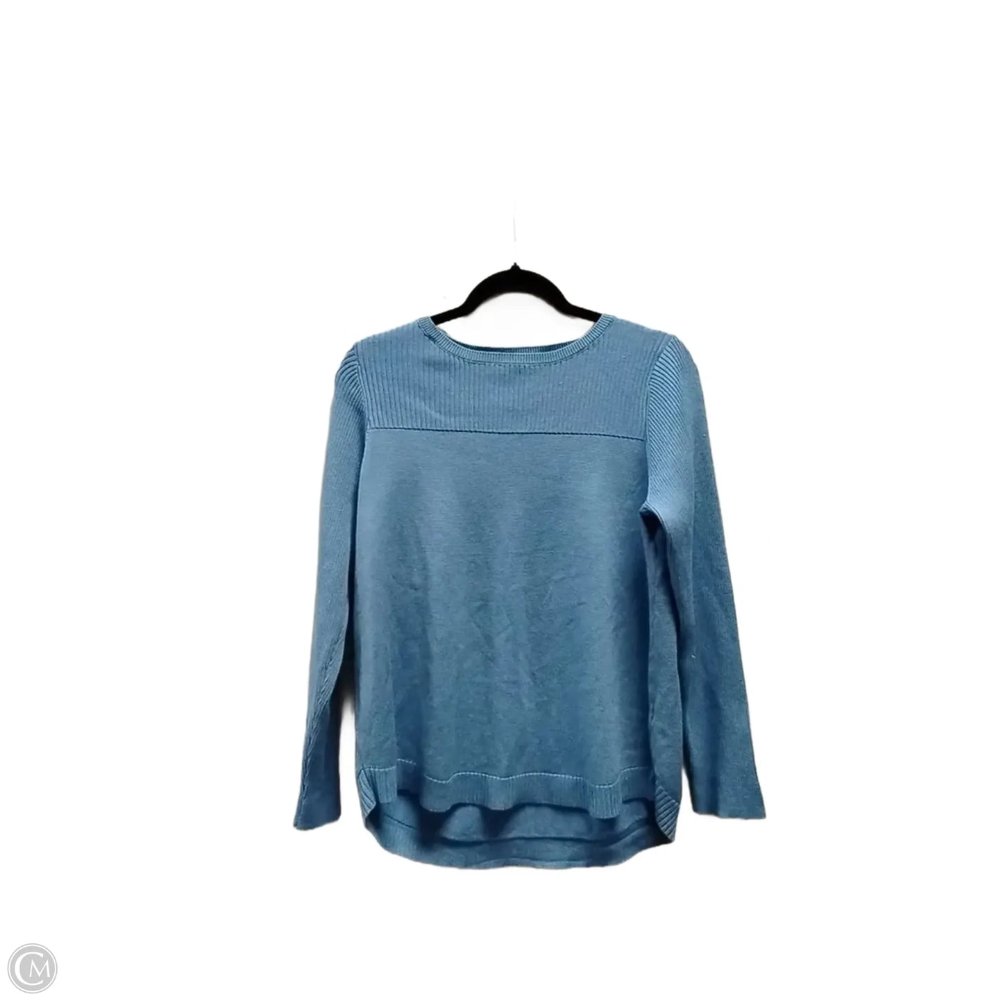 Top Long Sleeve By Melissa Paige In Blue, Size: Xl