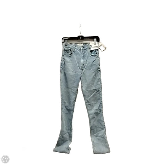 Jeans Straight By Abercrombie And Fitch In Blue Denim, Size: 26