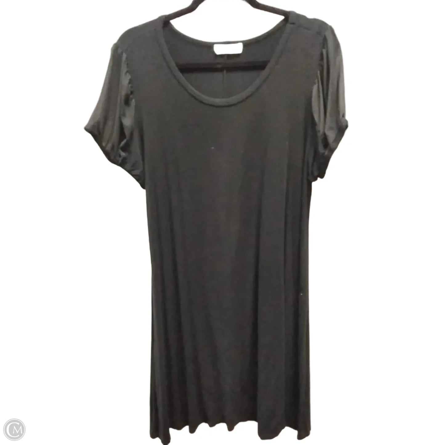 Dress Casual Midi By Clothes Mentor In Black, Size: 1x