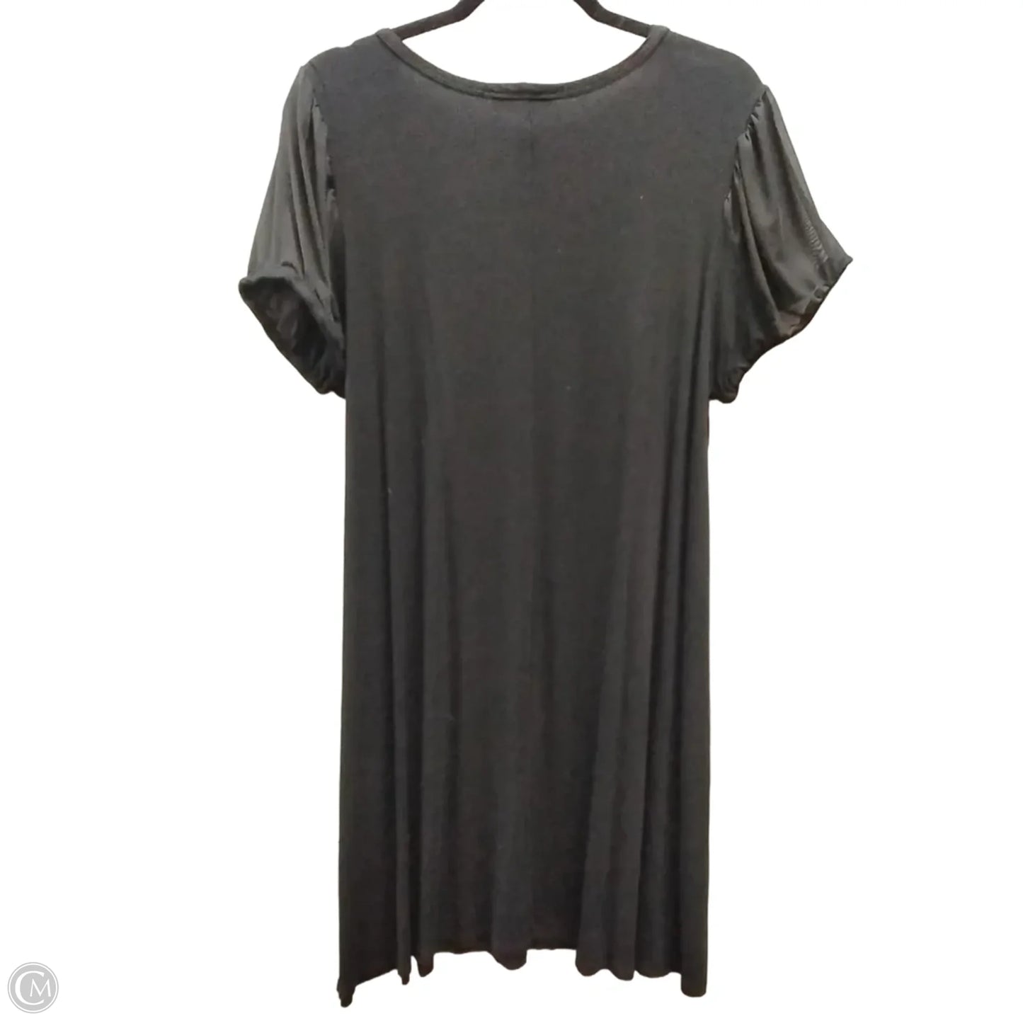 Dress Casual Midi By Clothes Mentor In Black, Size: 1x