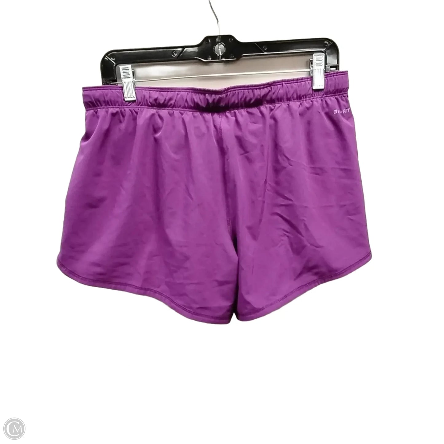 Athletic Shorts By Nike In Purple, Size: M