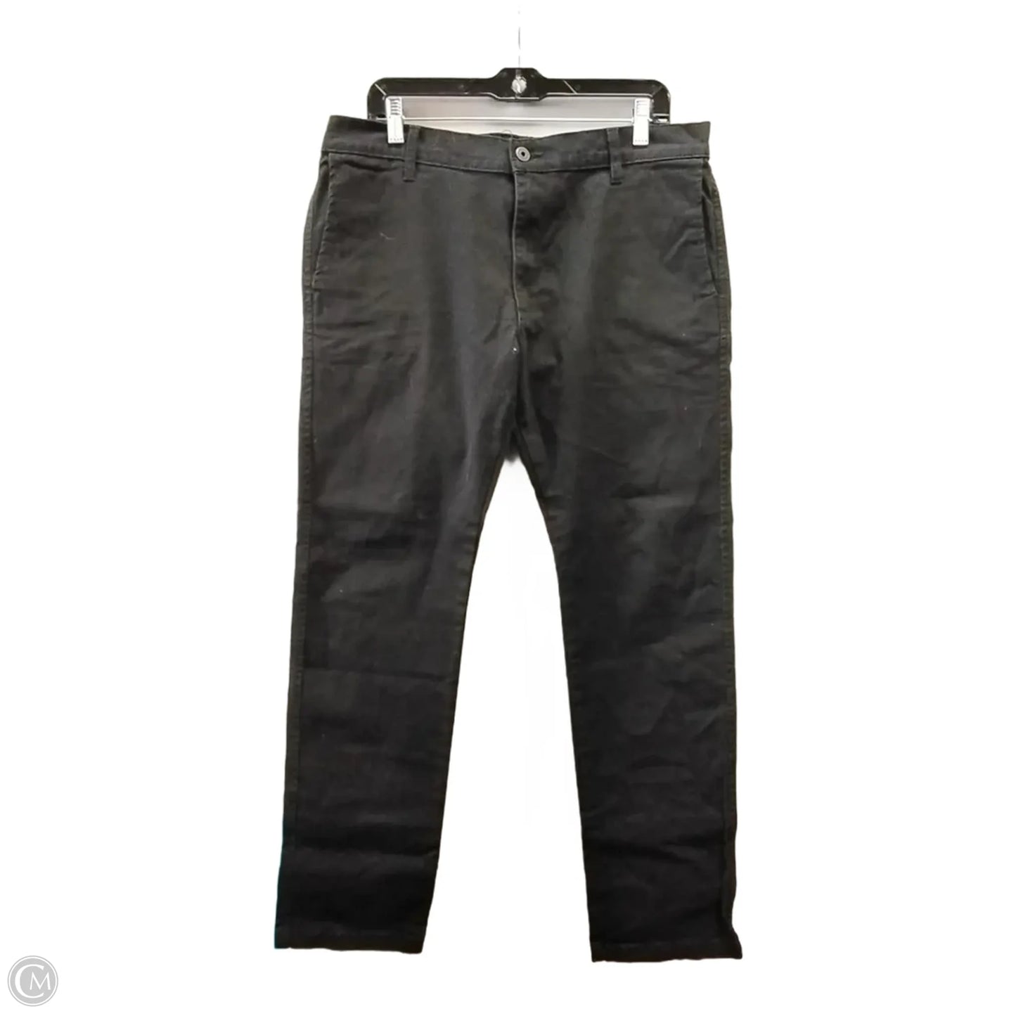 Jeans Straight By Clothes Mentor In Black Denim, Size: 20