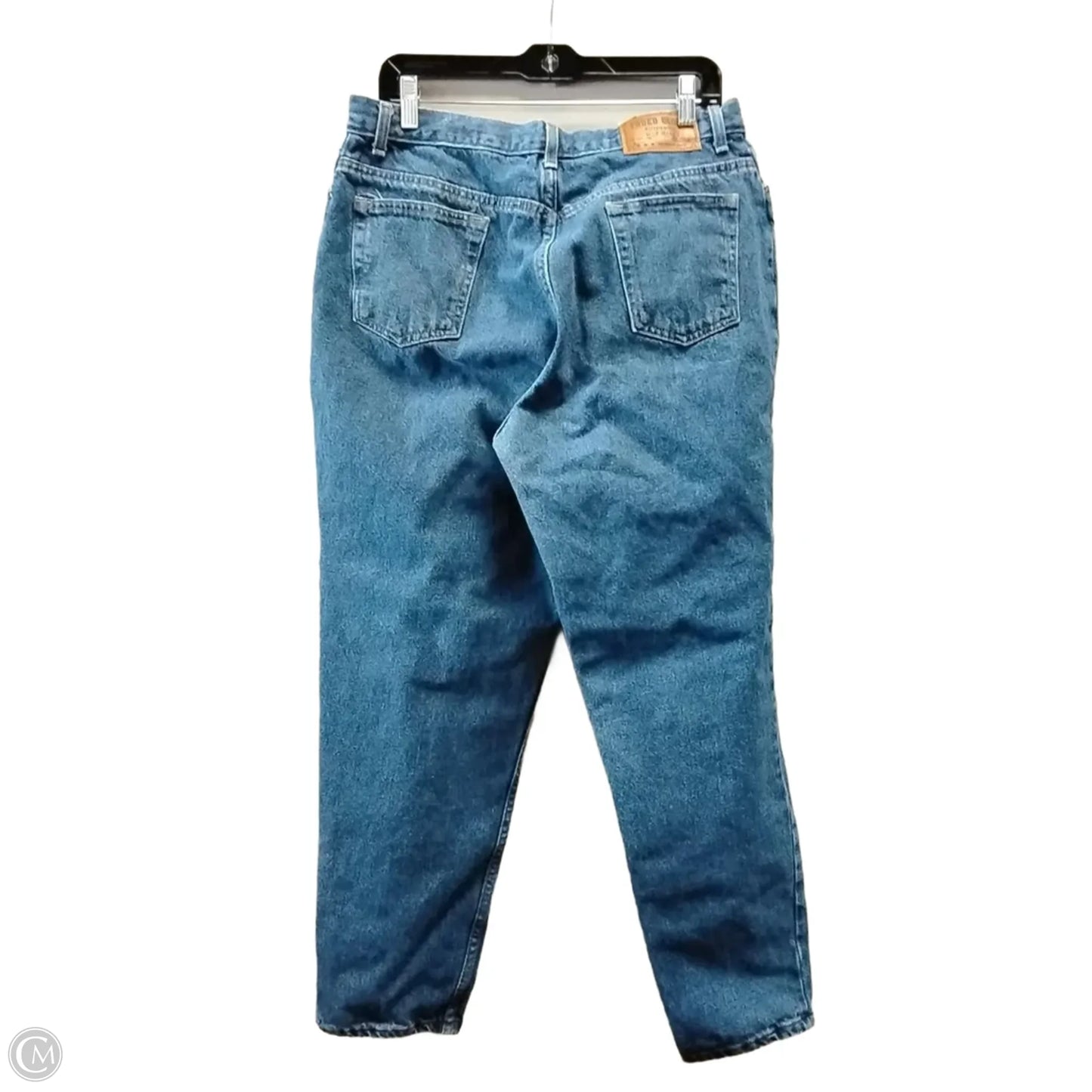 Jeans Straight By Faded Glory In Blue Denim, Size: 16