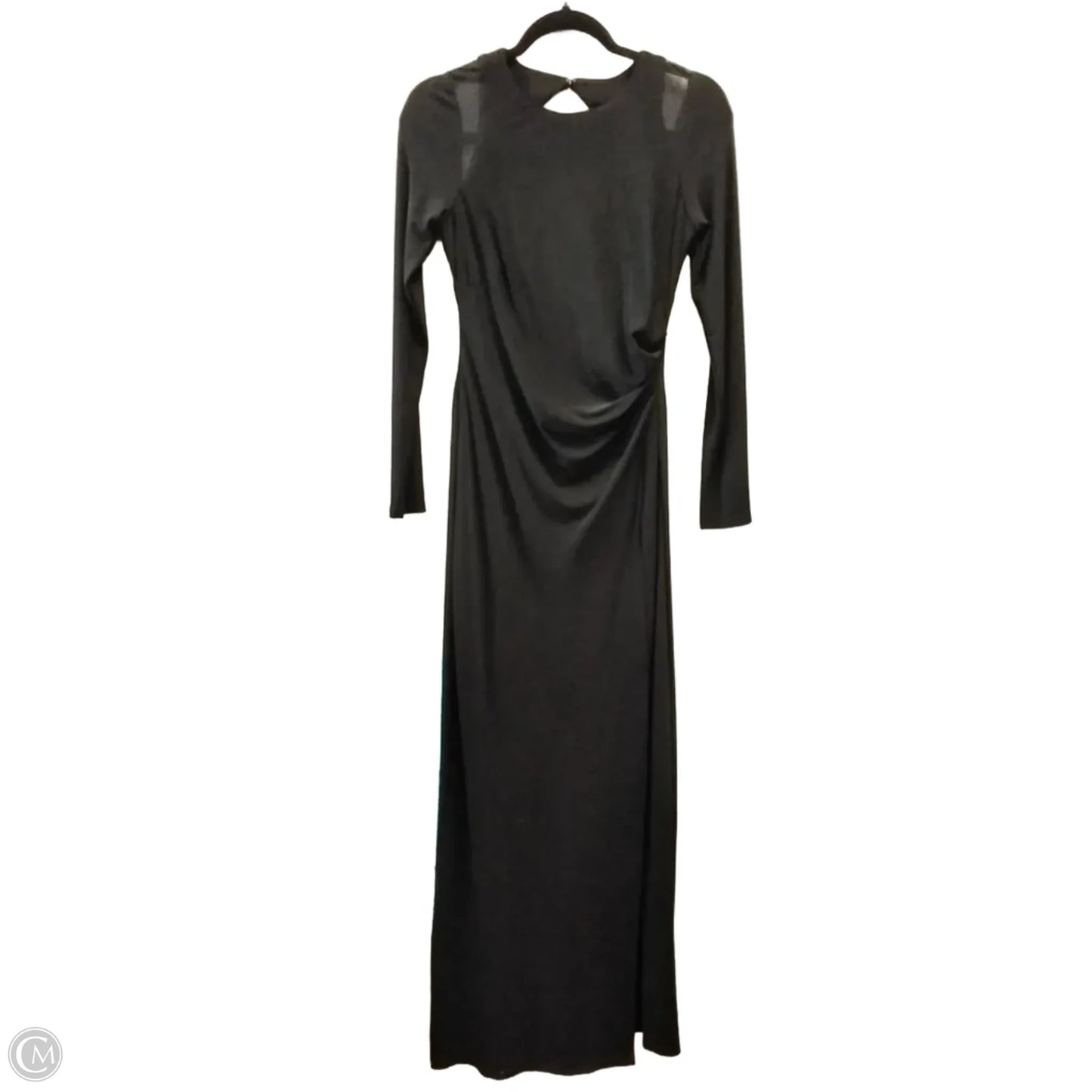 Dress Casual Maxi By Chaps In Black, Size: 2