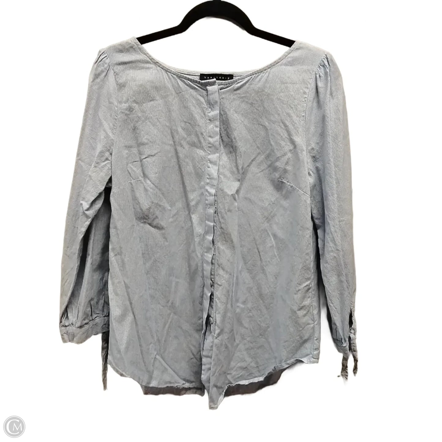 Blouse 3/4 Sleeve By Sanctuary In Blue, Size: L