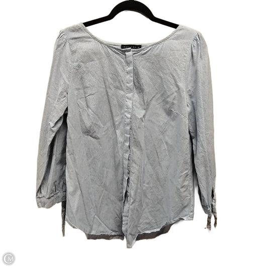 Blouse 3/4 Sleeve By Sanctuary In Blue, Size: L