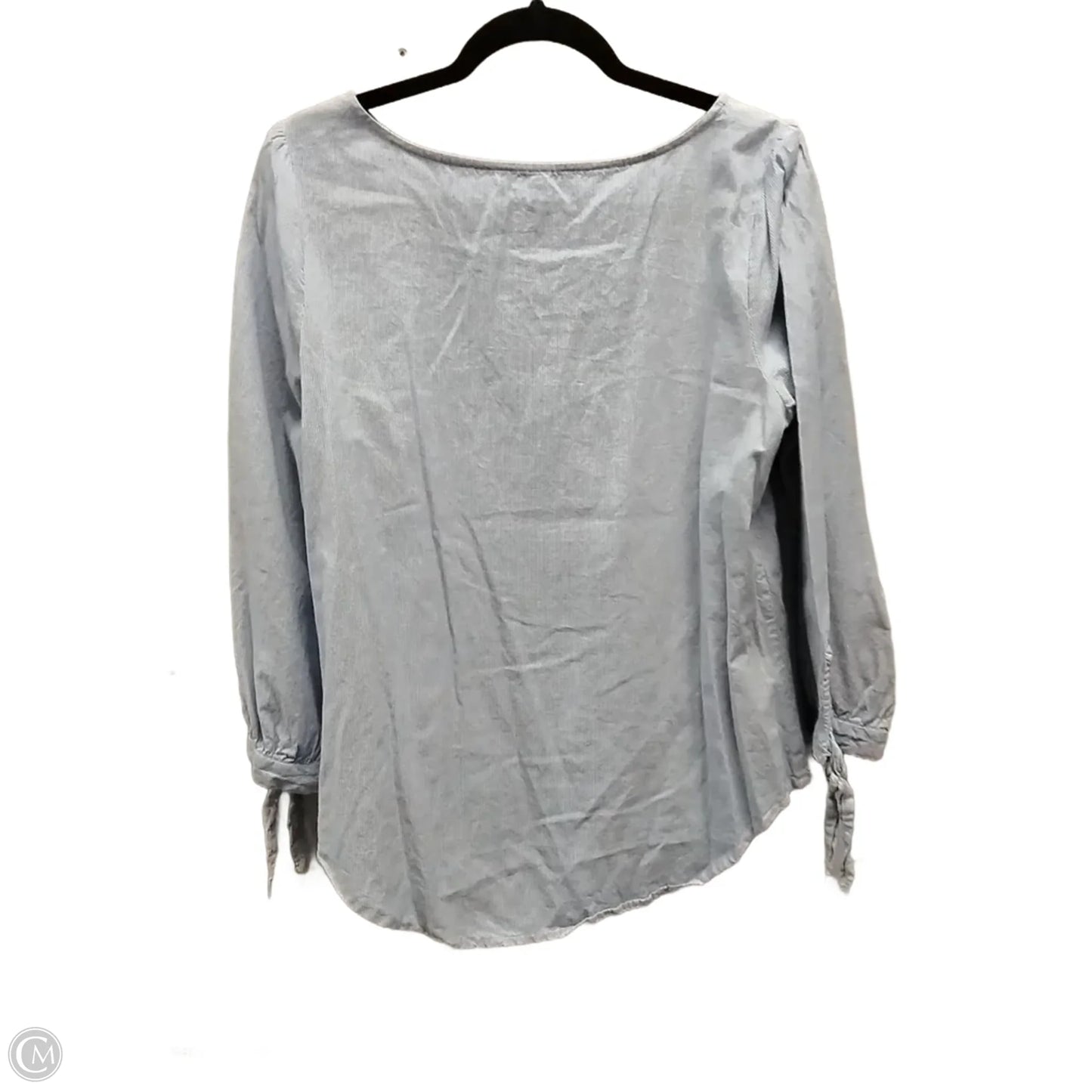 Blouse 3/4 Sleeve By Sanctuary In Blue, Size: L