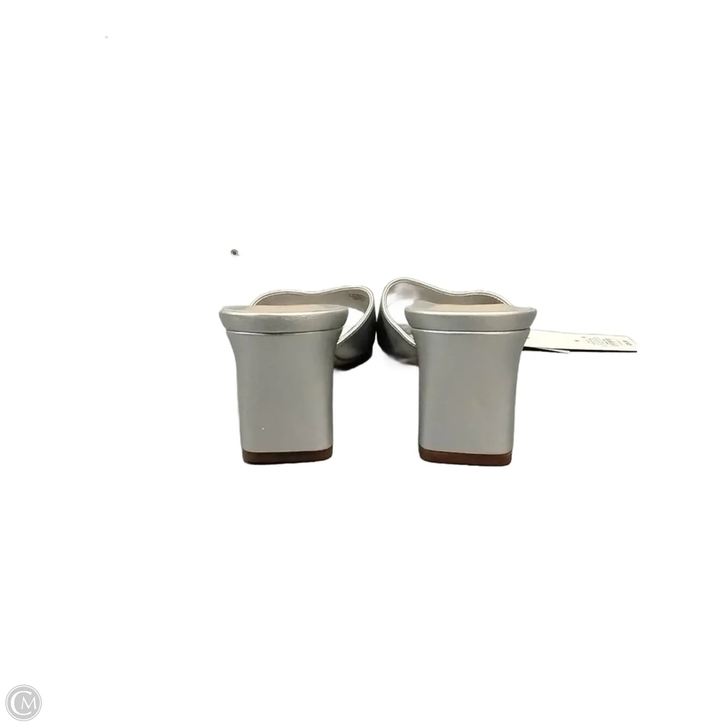 Sandals Heels Block By A New Day In Silver, Size: 10