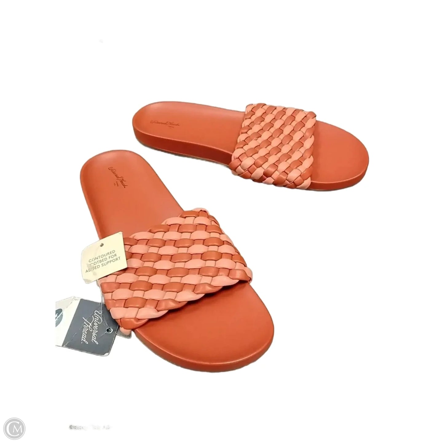 Sandals Flats By Universal Thread In Pink, Size: 12