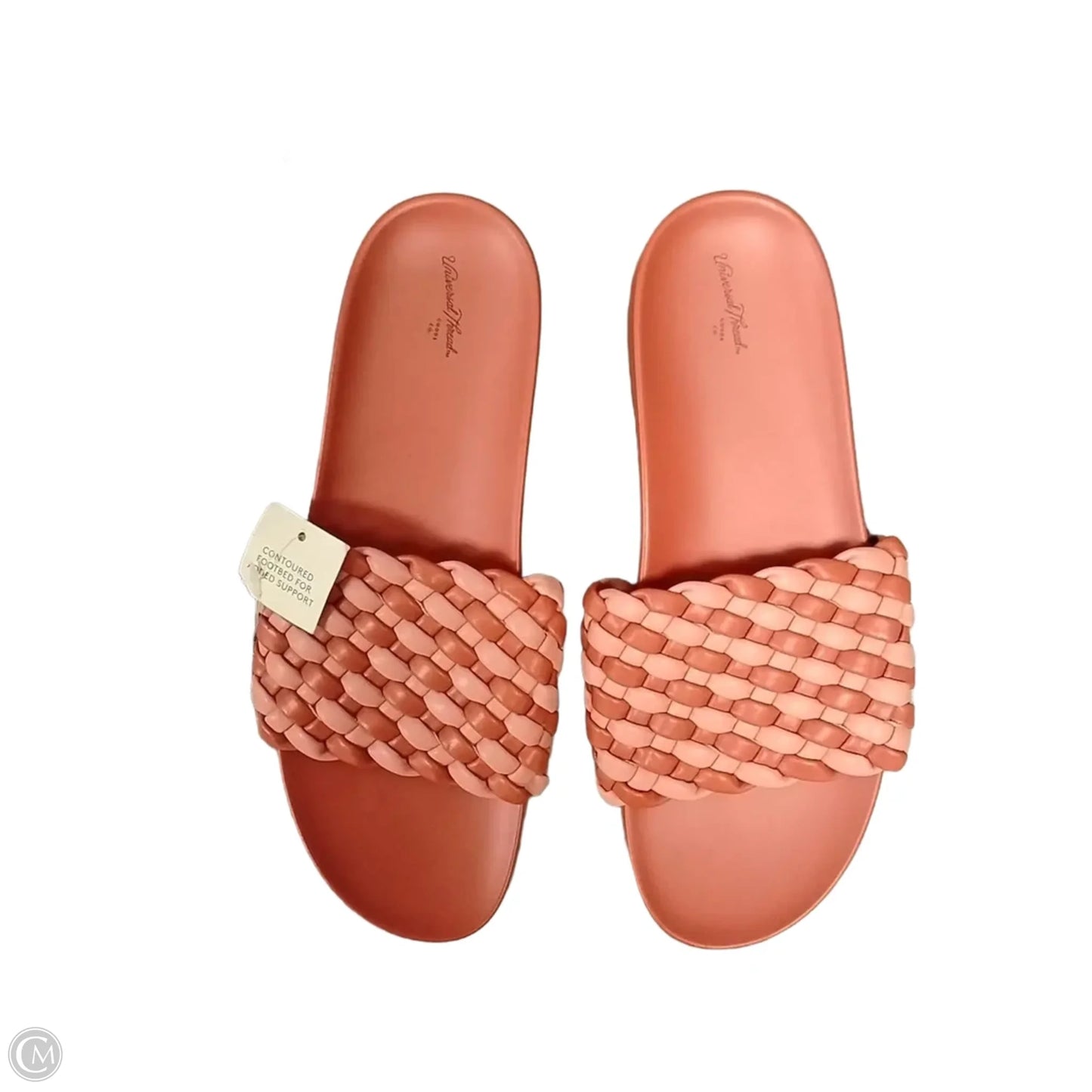 Sandals Flats By Universal Thread In Pink, Size: 12