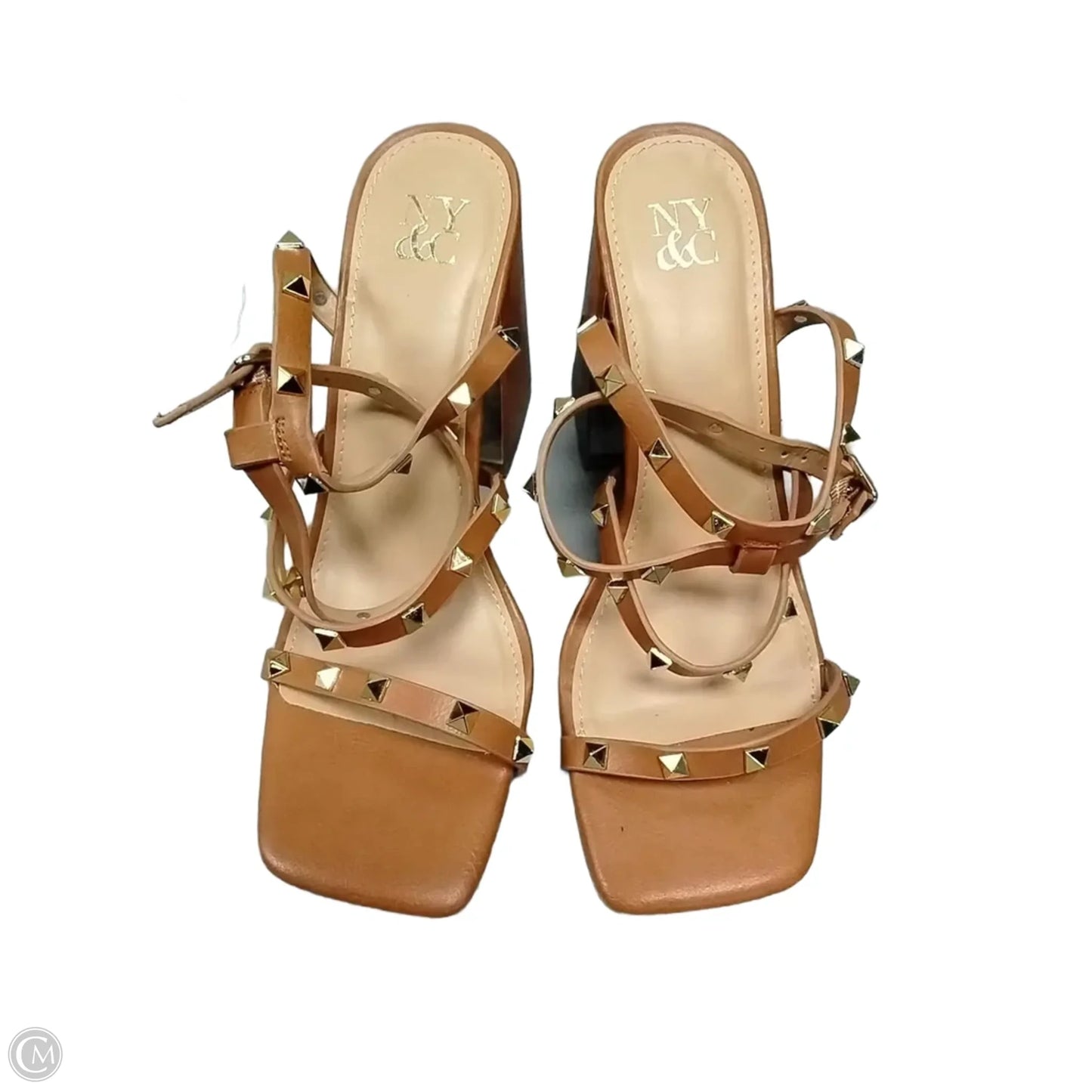 Shoes Heels Block By Ny Collection In Orange, Size: 10