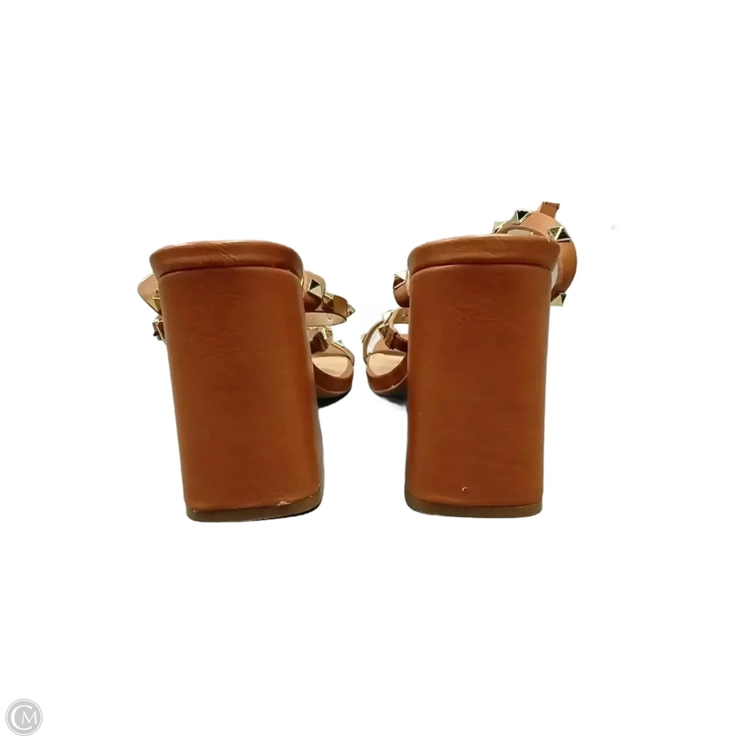 Shoes Heels Block By Ny Collection In Orange, Size: 10